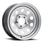 Carlisle Highway Supreme Trailer Wheel - Silver