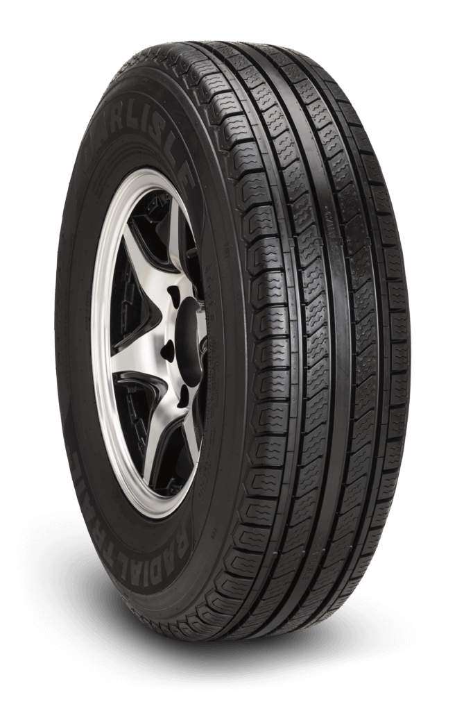 Carlisle Radial Trail HD Speciality Trailer Tire Angled View