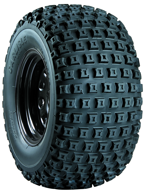 Carlisle Knobby ATV Tire with Black Wheel