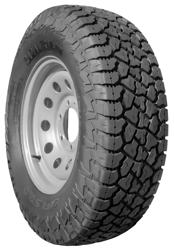 Radial Trail A/T tire at 45 degree angle