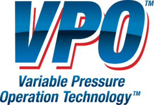 VPO Logo. Variable Pressure Operation Technology ™